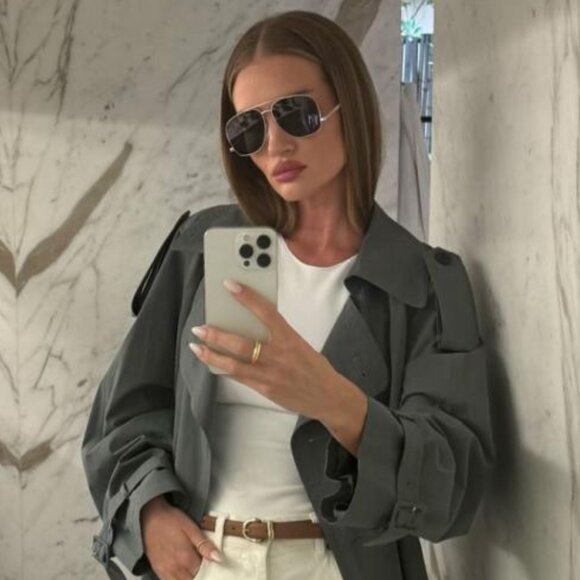 🕶️ New Saint Laurent SL653 LEON 003 Sunglasses - Gold Frame, Green Lenses - Picture 1 of 10